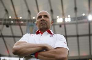 Jorge Sampaoli se mostr&oacute; muy emocionado por la victoria ante el hasta ahora campe&oacute;n del mundo. Foto: EFE