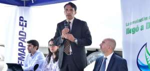 Ricardo Freire, representante de Aguas de Valencia Ecuador