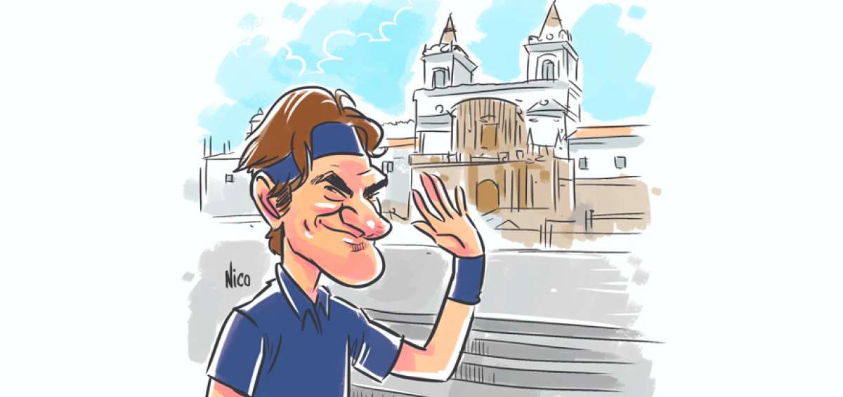 Roger Federer en Ecuador