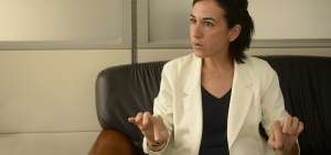 Mar&iacute;a Alejandra Mu&ntilde;oz. Directora del Servicio Nacional de Aduana del Ecuador.