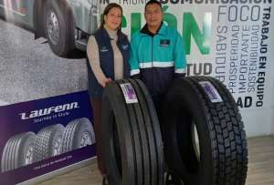 Laufenn presenta su segmento de llantas regional para transporte pesado