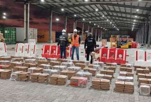 Policía Nacional incautó 12.1 millones de dosis de alcaloide en la provincia del Guayas