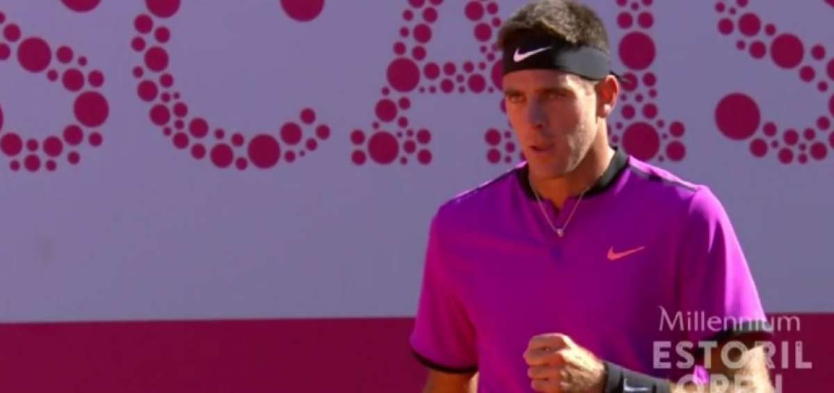 Del Potro, eliminado en Estoril tras regresar a Argentina por la muerte de su abuelo
