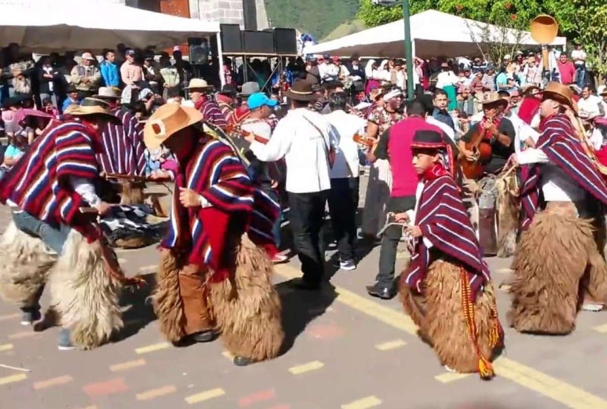 La parroquia de Atahualpa se presta a celebrar a San Pedro con su folclor y danza.