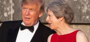 May insiste ante Trump en un acuerdo de libre comercio