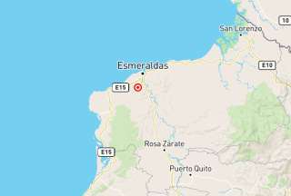 En Esmeraldas se registró un sismo de 4,6 de magnitud. 