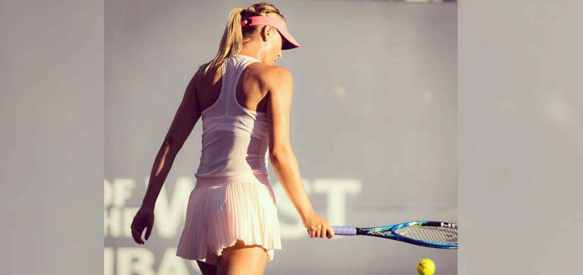 Sharapova se retira del torneo WTA de Stanford por lesi&oacute;n