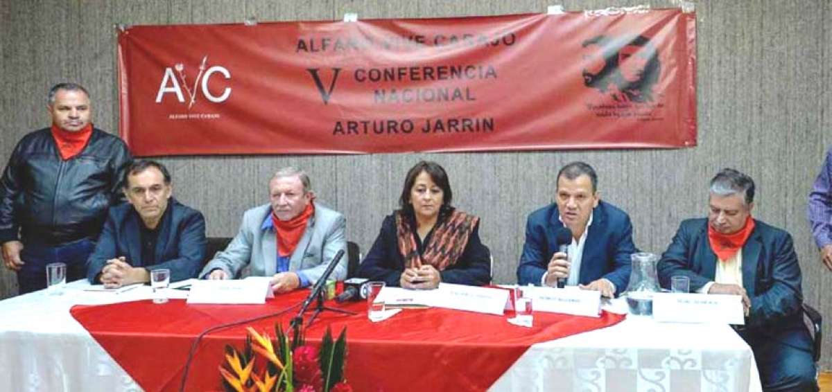 El movimiento Alfaro Vive-Carajo respalda el binomio Moreno-Glas