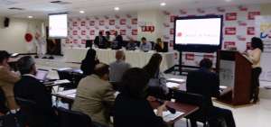 Rueda de prensa en el ECU 911 para dar a conocer el proyecto.
