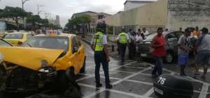 Accidente en el sur de Guayaquil deja un herido
