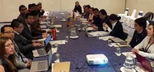 Delegaciones de Ecuador y Colombia se re&uacute;nen previo al encuentro de los presidentes Len&iacute;n Moreno e Iv&aacute;n Duque.