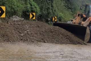 La vía Calacalí - Nanegalito está cerrada