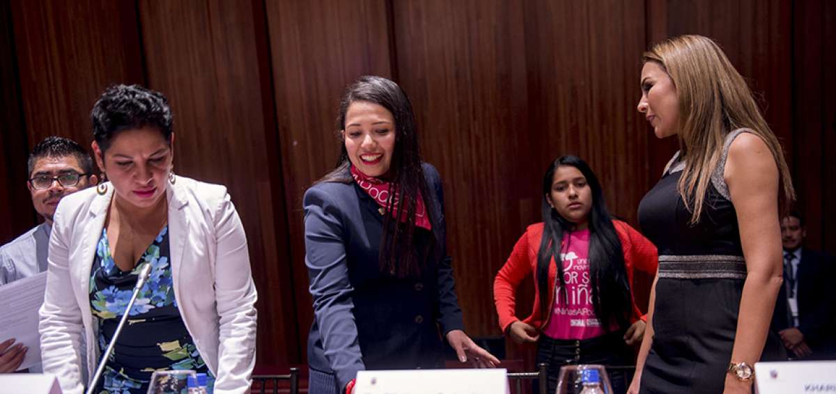La Ministra de Agricultura (centro) asisti&oacute; a la Comisi&oacute;n de Fiscalizaci&oacute;n de la Asamblea Nacional.