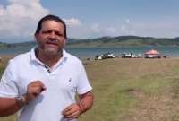 Martín Mejía fue grabado desnudo en una discoteca