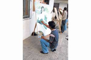 Clausura del ciclo de artes pl&aacute;sticas