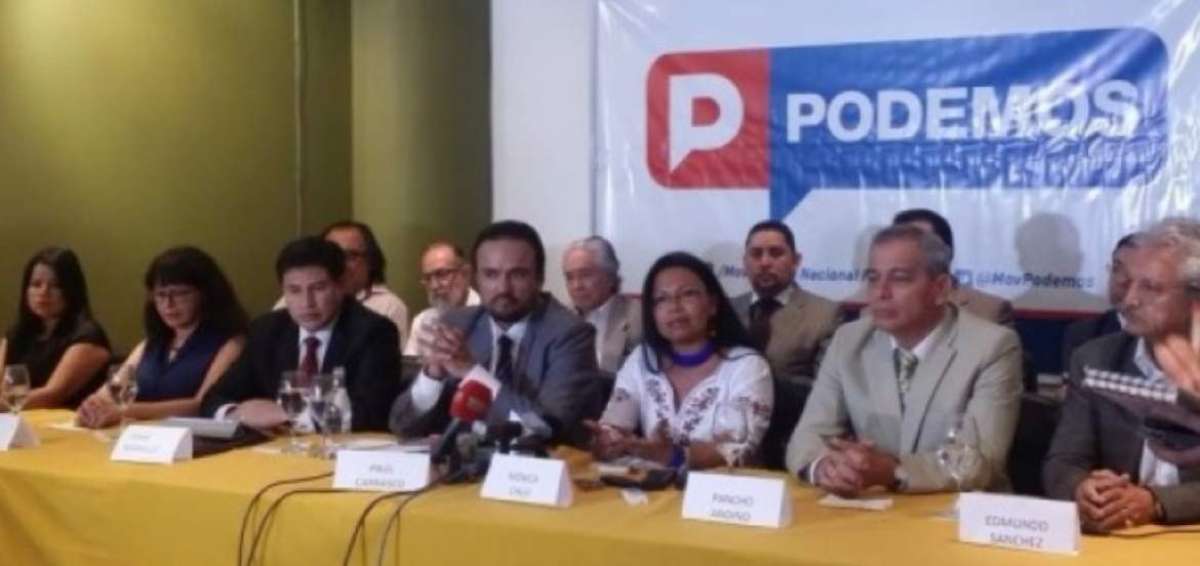 Movimiento Juntos Podemos deja en suspenso su relaci&oacute;n con la Unidad