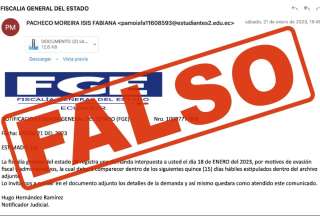 A través de su cuenta oficial de Twitter, Fiscalía informó sobre supuestas denuncias a ciudadanos; pide informarse por canales oficiales. 