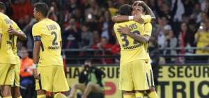 Neymar marca su primer gol con el PSG en la Ligue 1