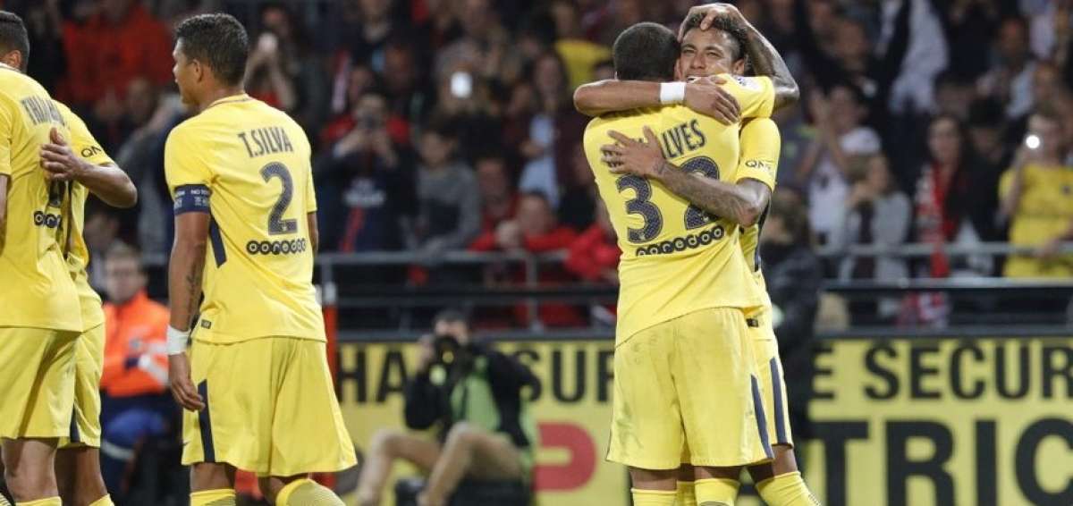 Neymar marca su primer gol con el PSG en la Ligue 1