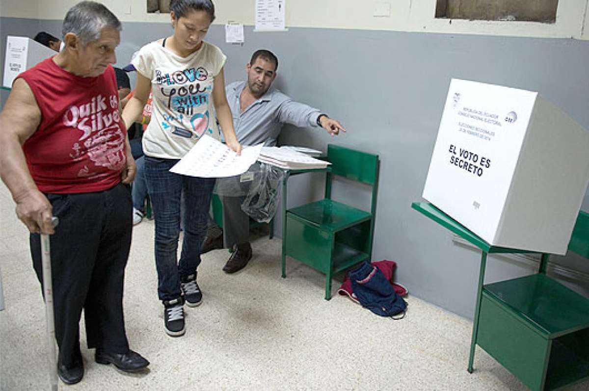 Los ciudadanos que requer&iacute;an ayuda para ejercer el sufragio fueron atendidos. Foto: Eduardo Escobar