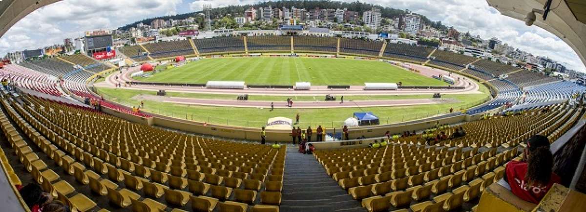 El clima de Quito se mantuvo soleado al inicio del partido de la Tri.