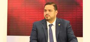 Andr&eacute;s Madero, ministro de Trabajo.