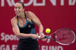 La serbia Jankovic tard&oacute; dos horas y media en derrotar a Kerber. Foto: AFP