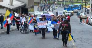 El pasado mi&eacute;rcoles varios grupos ciudadanos y colectivos sociales expresaron su respaldo a la gesti&oacute;n del CPCCST con una marcha que lleg&oacute; hasta la sede del organismo en la ciudad de Quito.