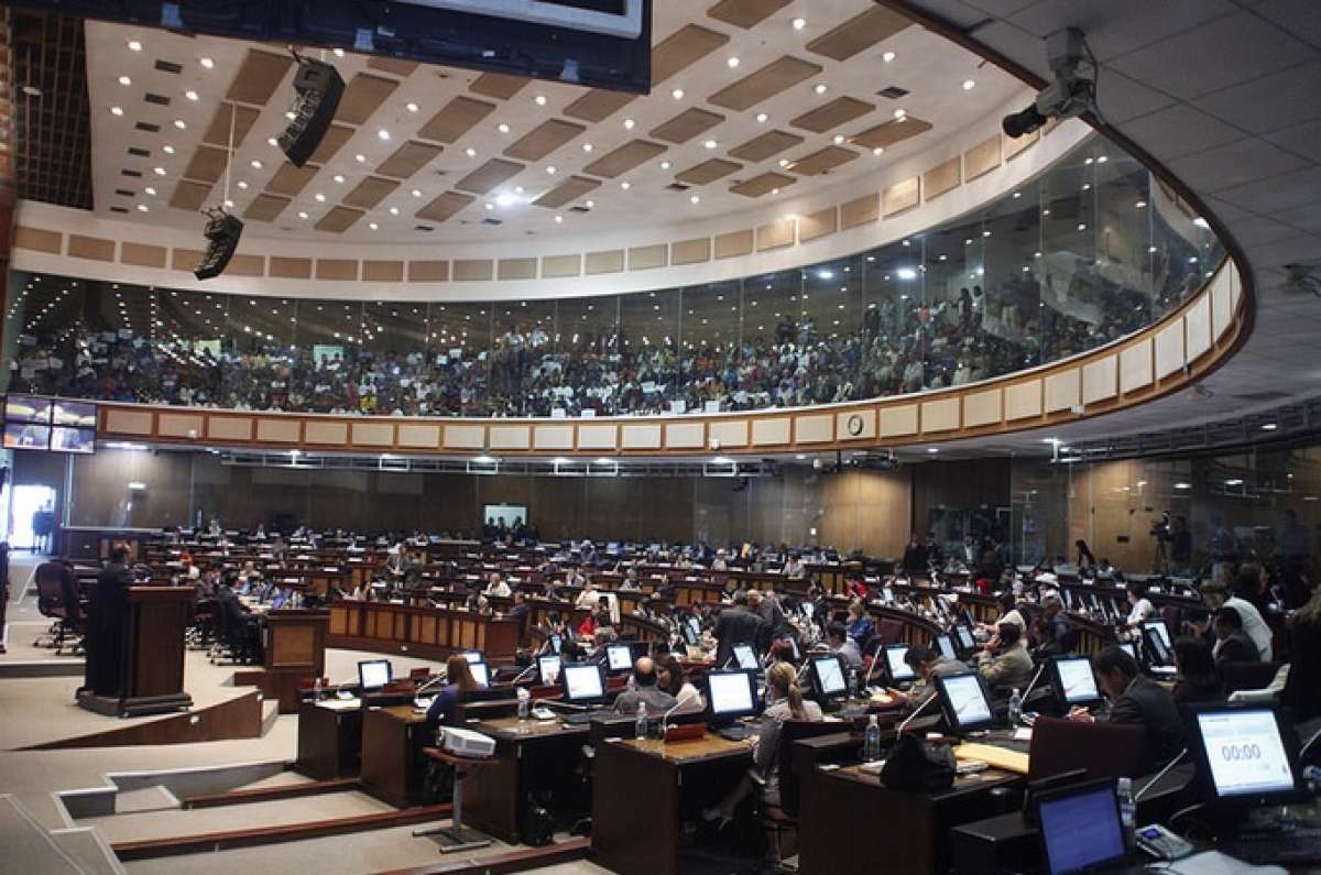 En la votaci&oacute;n, estuvieron 120 asamble&iacute;stas presentes de 137 en total. Foto: Asamblea Nacional