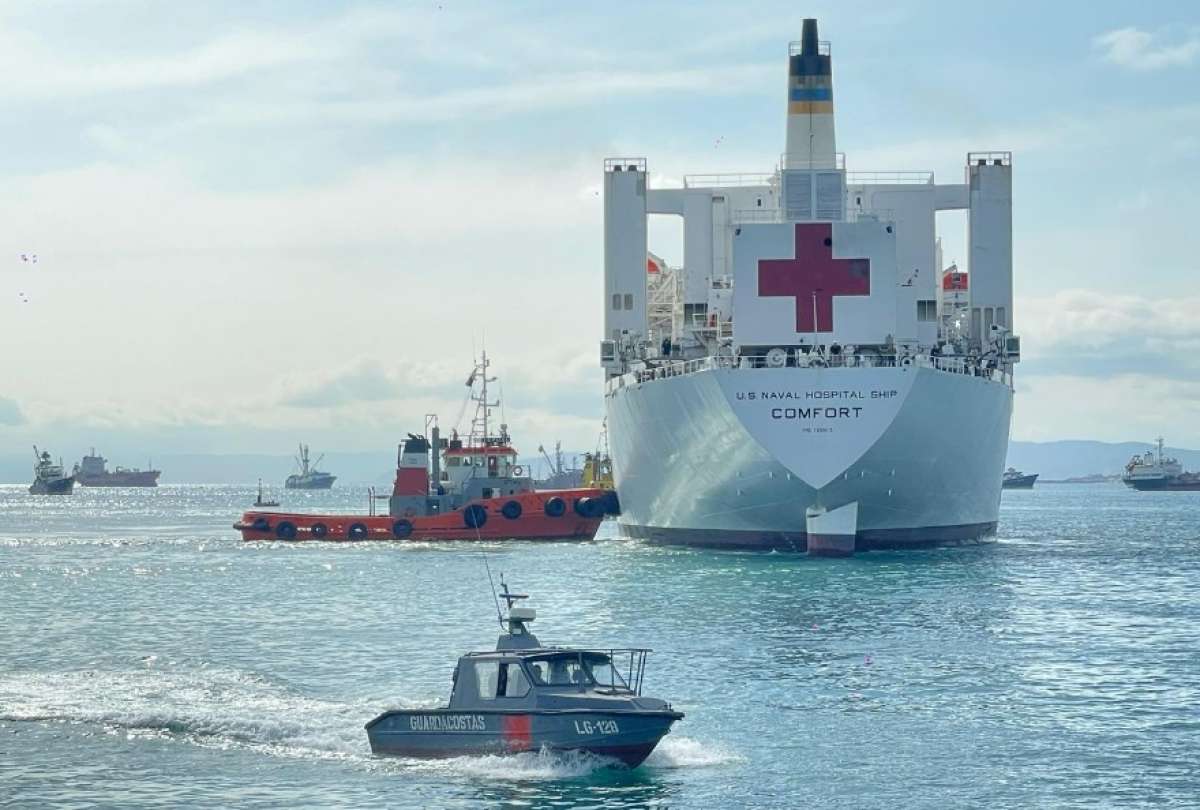 MSP despliega brigadas médicas en Manta durante la visita del buque hospital USNS Comfort