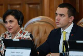 El presidente Daniel Noboa estableció la cooperación conjunta para la formación especializada de fiscales y policías, para combatir al crimen organizado.