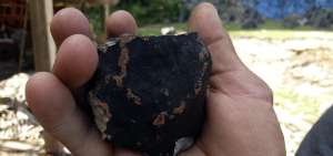 Una fuerte explosi&oacute;n se escuch&oacute; en algunos sectores de la provincia  cuando cay&oacute; el meteorito en Vi&ntilde;ales. F&aacute;tima Rivero capt&oacute; el momento.