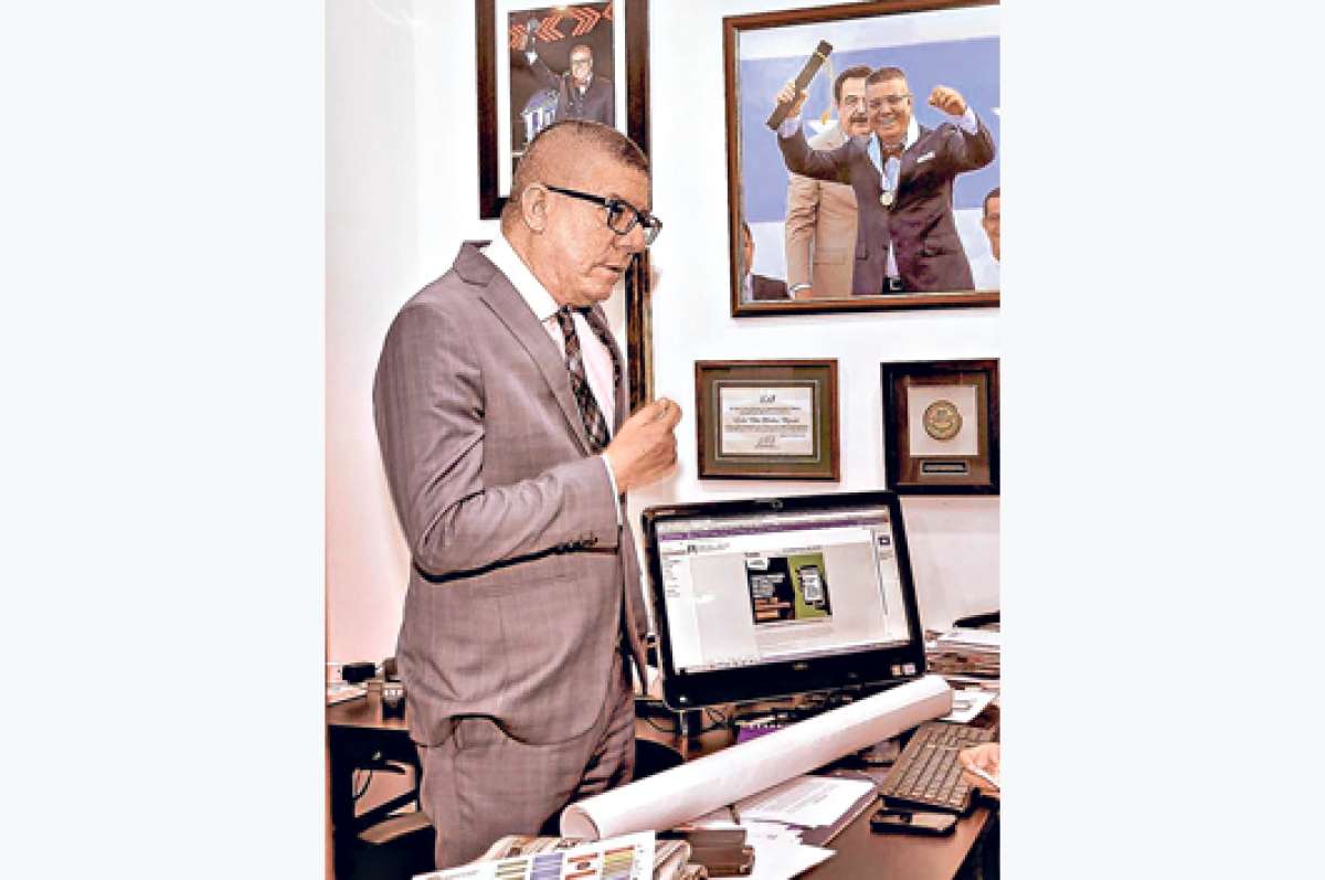 Vito Mu&ntilde;oz, periodista deportivo. Foto: Cortes&iacute;a FACSO