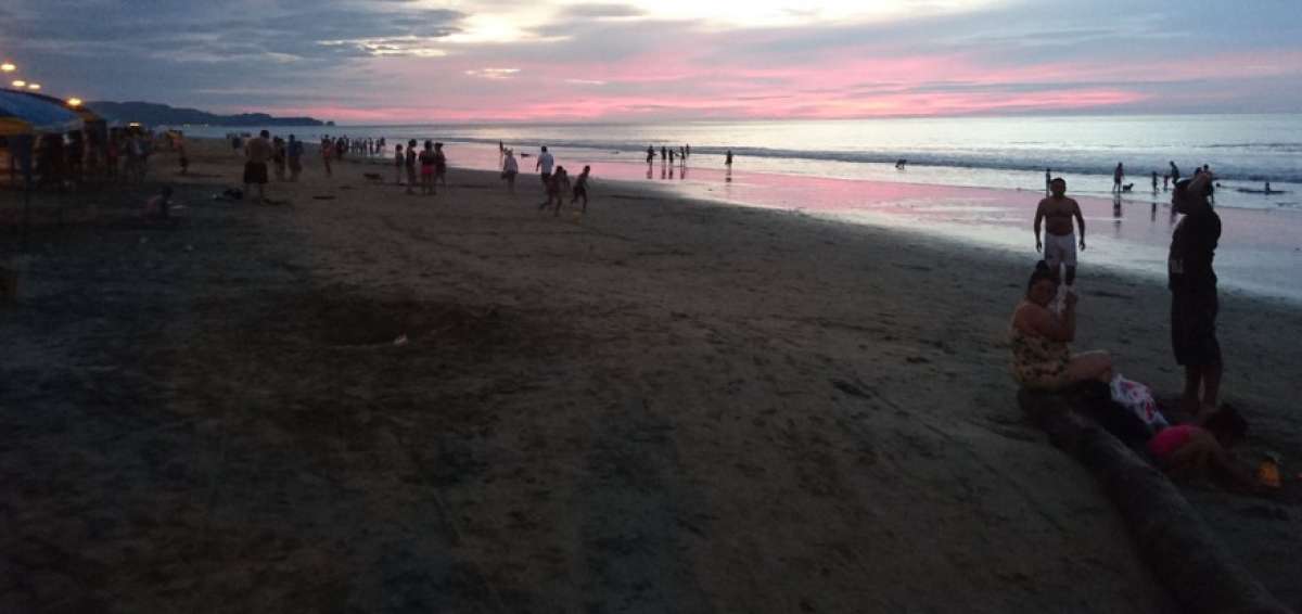 El balneario de Tonsupa, en Esmeraldas, no recibi&oacute; la cantidad de turistas que empresarios locales esperaban. 