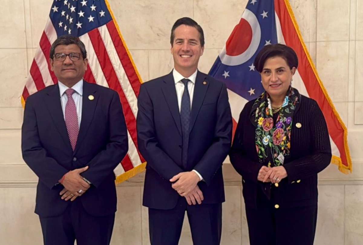 Gabriela Sommerfeld mantuvo una amplia agenda con altas autoridades estadounidenses.