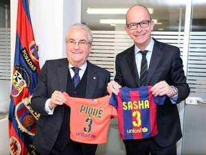 Sasha Piqu&eacute;, hijo de Shakira y Gerard Piqu&eacute;, socio 155.629 del Barcelona