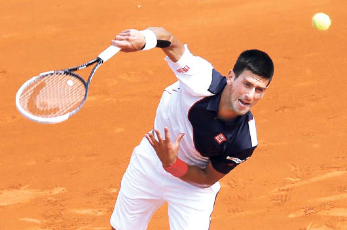 Djokovic viene de superar una lesi&oacute;n en su mu&ntilde;eca derecha en el torneo de Montecarlo. Foto: Internet