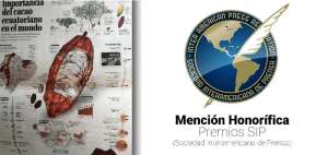 Los infografistas Manuel Cabrera y Carlos Almeida recibieron una menci&oacute;n de honor  en los premios de la SIP. 