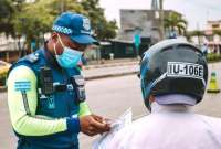 En Guayaquil será obligatorio portar el casco con identificativo desde octubre