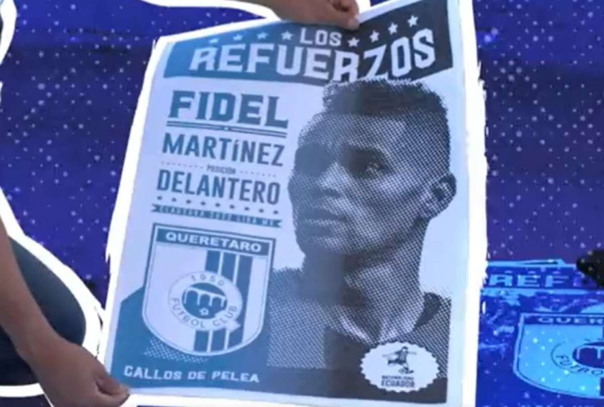 Fidel Mart&iacute;nez fue presentado en Quer&eacute;taro con llamativo video