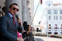 Un informe de inteligencia alertó sobre la seguridad del presidente Daniel Noboa