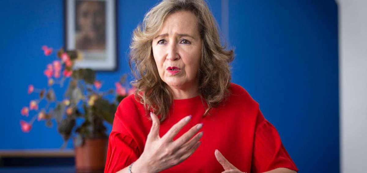 Mercedes Salinas. Presidenta de la Corporaci&oacute;n Nacional de Finanzas Populares (Conafips).