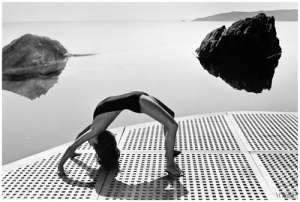 Charlotte Rampling, 1976. Fotograf&iacute;a Helmut Newton