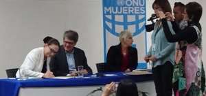 Medios P&uacute;blicos y ONU Mujeres firman pacto global para la igualdad de g&eacute;nero
