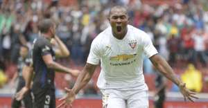 El delantero ecuatoriano Juan Luis Anangon&oacute; se ha convertido en el principal referente de ataque del equipo &ldquo;albo&rdquo; y esta tarde ser&aacute; titular.