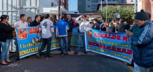 Los padres de familia fueron impedidos, en principio, de ingresar al colegio para mantener una reuni&oacute;n.