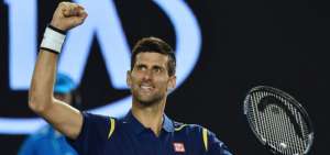 Novak Djokovic derrot&oacute; al japon&eacute;s Kei Nishikori en 3 sets (6-3, 6-2, 6-4).