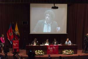 En el marco del Elap 2015 se debati&oacute; el papel de los medios de comunicaci&oacute;n. Foto: John Guevara / EL TEL&Eacute;GRAFO
