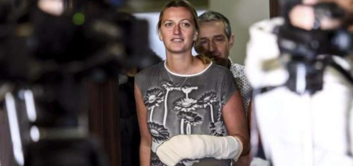 Kvitova, atacada hace 3 meses, ya utiliza su mano izquierda con normalidad