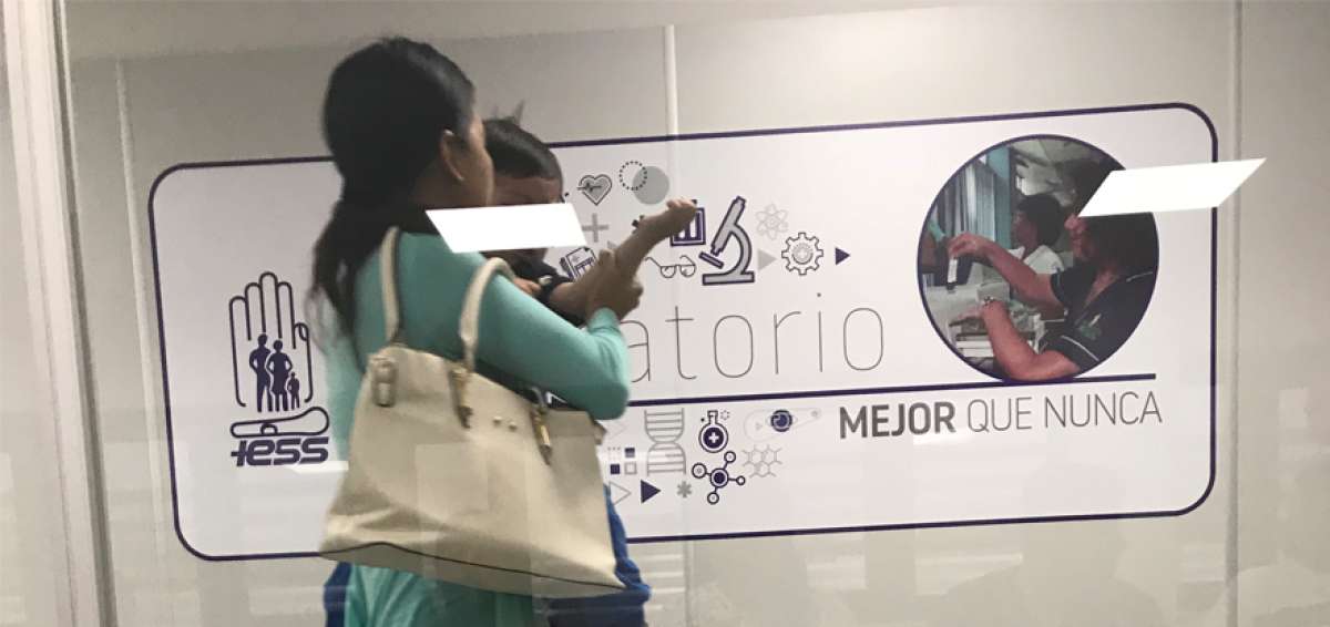 El laboratorio del nuevo hospital del Instituto Ecuatoriano de Seguridad Social ya viene funcionando en las nuevas instalaciones.